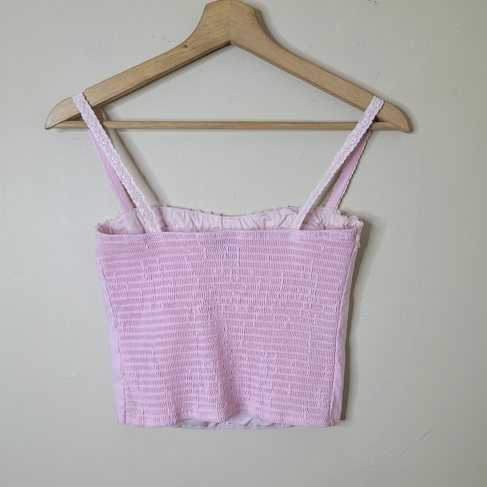 Beverly And Beck PacSun Pink Corset Cami Size S - Picture 6 of 10